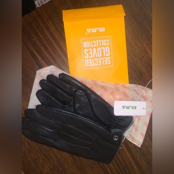 Mens leather gloves. Never been used, still in packaging - Picture 2 of 3